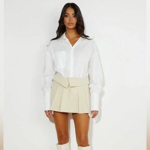 Lioness low rise pleated skirt